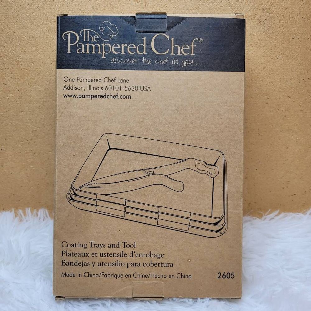 Pampered Chef Coating Trays (NO TOOL)